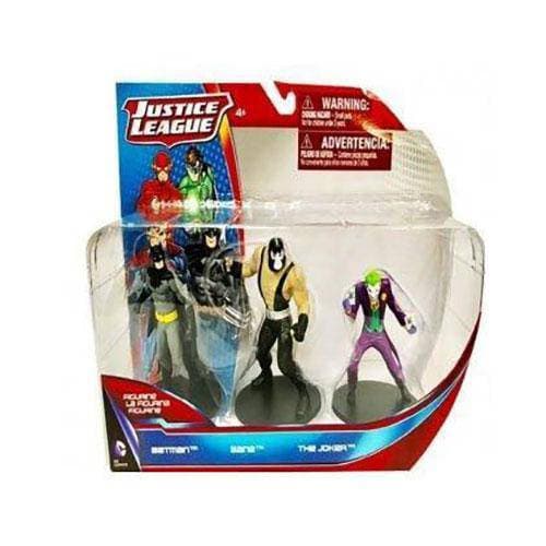 DC Comics: Justice League of America Action Figure 3-Pack - Batman", " Bane", " The Joker - for just $6.36! 