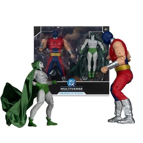 DC Multiverse Atom Smasher Megafig vs. The Spectre JSA: Black Vengeance Action Figure 2-Pack - for just $79.99! 