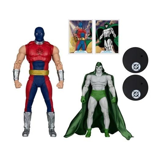 DC Multiverse Megafig Atom Smasher vs. The Spectre JSA: Black Vengeance Action Figure 2-Pack - for just $79.99! 