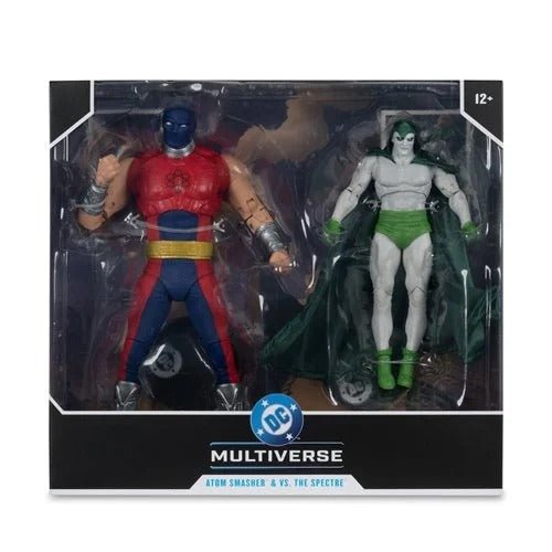 DC Multiverse Megafig Atom Smasher vs. The Spectre JSA: Black Vengeance Action Figure 2-Pack - for just $79.99! 