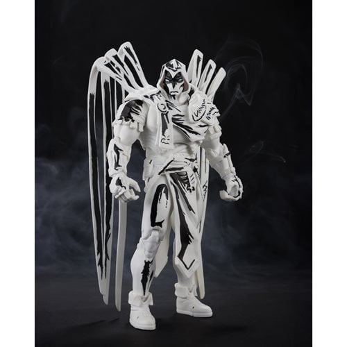 DC Multiverse Azrael Curse of the White Knight Sketch Gold Label 7-Inch Action Figure - Entertainment Earth Exclusive - Just $38.10! Shop now at Retro Gaming of Denver