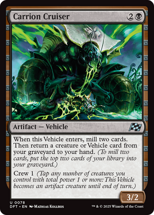Carrion Cruiser (DFT-078) - Aetherdrift Foil - for just $0.03! 