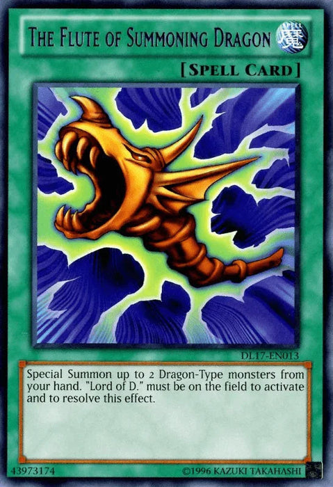 The Flute of Summoning Dragon (Purple) [DL17-EN013] Rare - for just $0.35! 