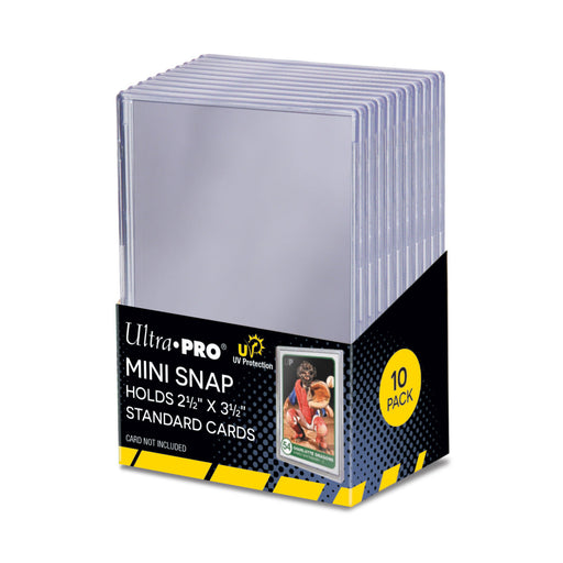Ultra PRO: UV Mini Snap Card Holder (10-Pack) - for just $0! 