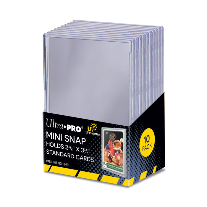 Ultra PRO: UV Mini Snap Card Holder (10-Pack) - for just $0! 