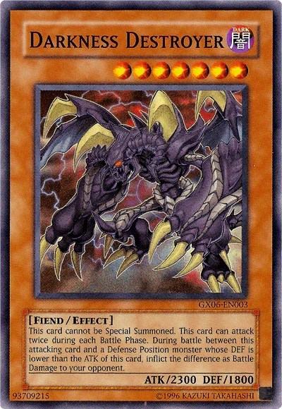 Darkness Destroyer [GX06-EN003] Super Rare - for just $2.30! 