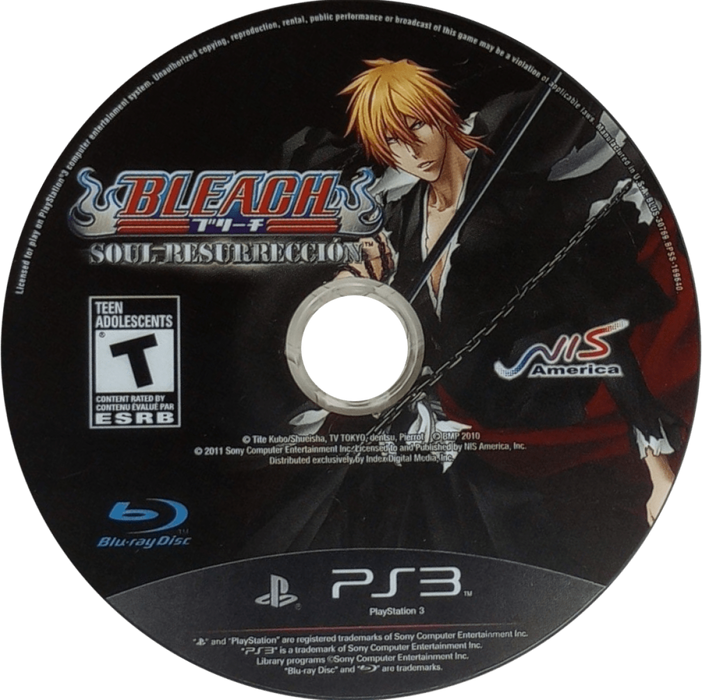 Bleach: Soul Resurrección – PlayStation 3 (PS3) - for just $27.99! 