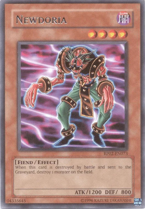 Newdoria [RP02-EN073] Rare - for just $0.85! 