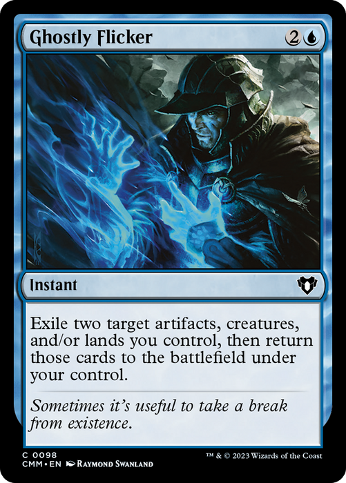 Ghostly Flicker (CMM-098) - Commander Masters - for just $0.62! 
