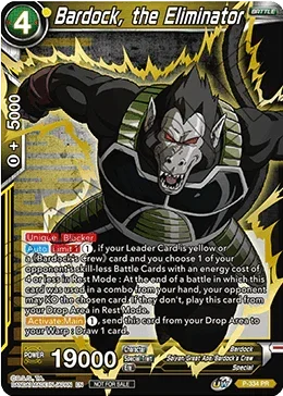 Bardock, the Eliminator (Gold Stamped) (P-334) [Tournament Promotion Cards] - for just $5.20! 