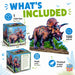 Triceratops 100 Piece Shaped Jigsaw Puzzle - for just $7.99! 