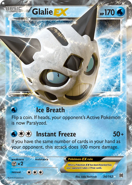 Glalie EX (34/162) [XY: BREAKthrough] - for just $0.95! 