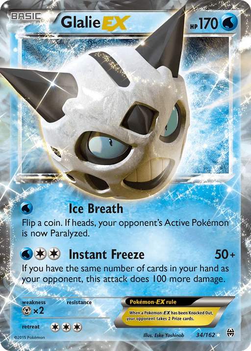 Glalie EX (34/162) [XY: BREAKthrough] - for just $0.80! 