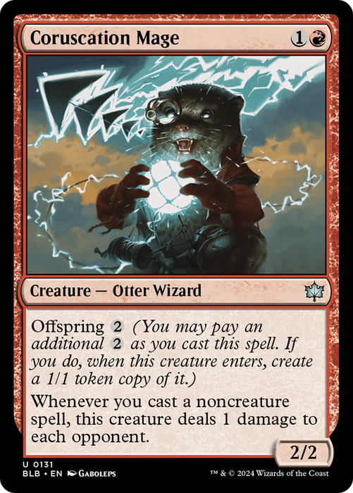 Coruscation Mage (BLB-131) - Bloomburrow - for just $0.26! 