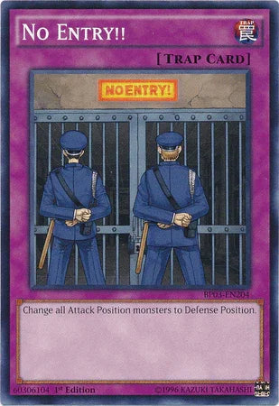 No Entry!! [BP03-EN204] Common - for just $0.10! 