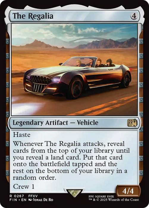 The Regalia (FIN-267) - FINAL FANTASY Foil - for just $0.63! 