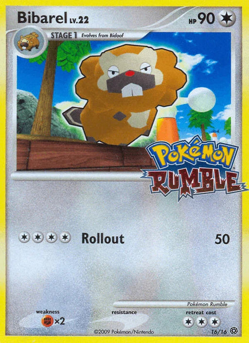 Bibarel (16/16) [Pokémon Rumble] - for just $3.90! 