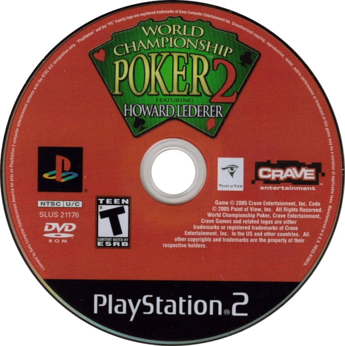 World Championship Poker 2 – PlayStation 2 (PS2) - for just $1.99! 