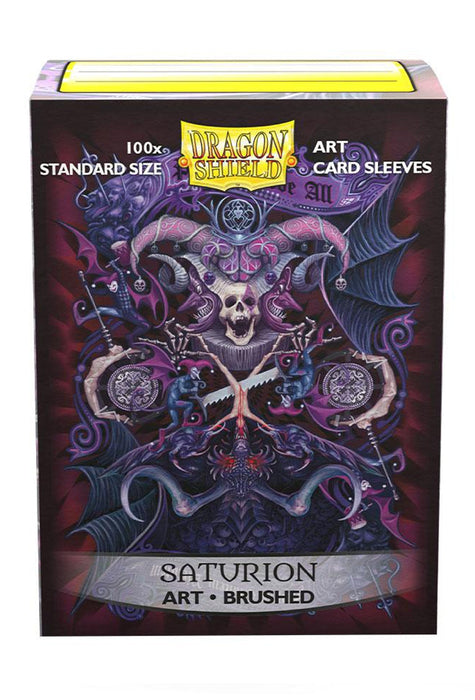 Dragon Shield: Standard 100ct Brushed Art Sleeves - Saturion - Just $0! Shop now at Retro Gaming of Denver