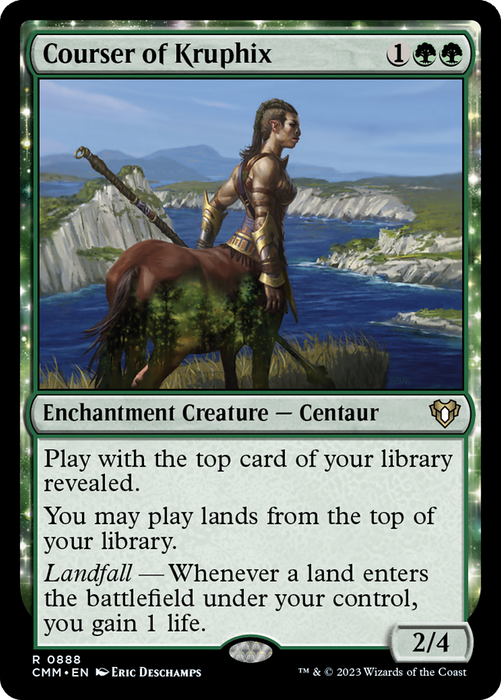 Courser of Kruphix (CMM-888) - Commander Masters: (enchantment) - for just $0.69! 