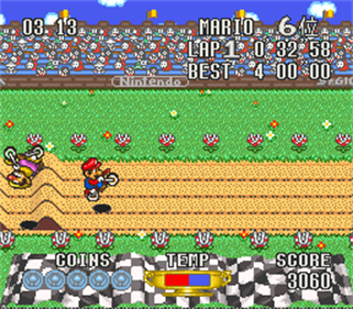 BS Excitebike: Mario Battle 4 (Super Nintendo, Reproduction Cartridge) - for just $24.99! 