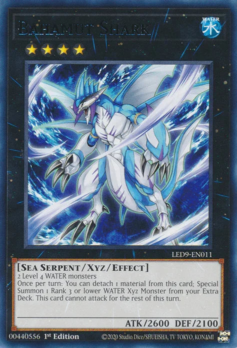Bahamut Shark [LED9-EN011] Rare - for just $0.10! 