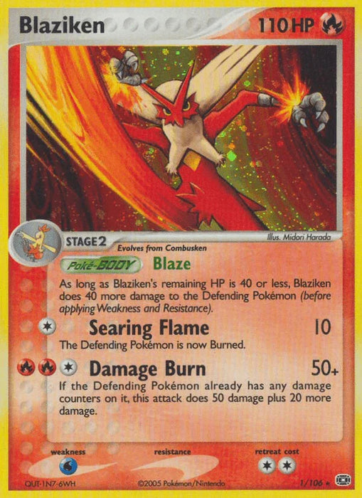 Blaziken (1/106) [EX: Emerald] - for just $23! 