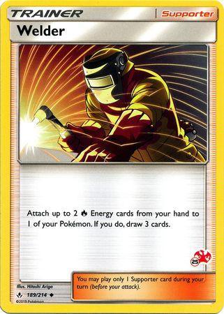 Welder (189/214) (Charizard Stamp #25) [Battle Academy 2020] - for just $0.30! 