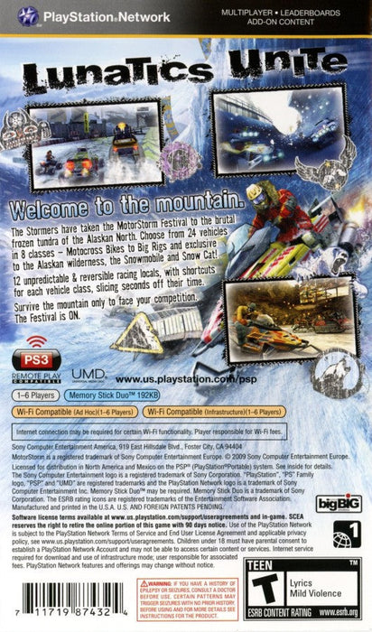MotorStorm: Arctic Edge – PlayStation Portable (PSP) - for just $15.99! 
