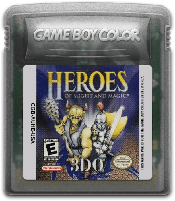 Heroes of Might and Magic – Game Boy Color (GBC) - for just $0! 