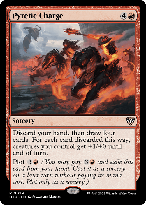 Pyretic Charge (OTC-029) - Outlaws of Thunder Junction Commander - for just $0.13! 