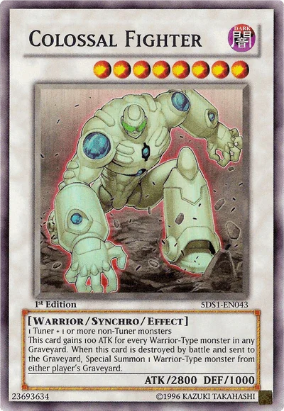 Colossal Fighter [5DS1-EN043] Common - for just $0.35! 