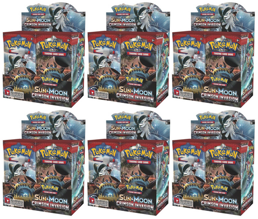 Sun & Moon: Crimson Invasion - Booster Case - for just $6000! 