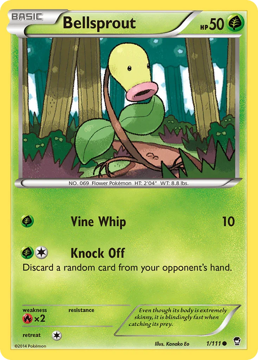 Bellsprout (1/111) [XY: Furious Fists] - for just $0.10! 