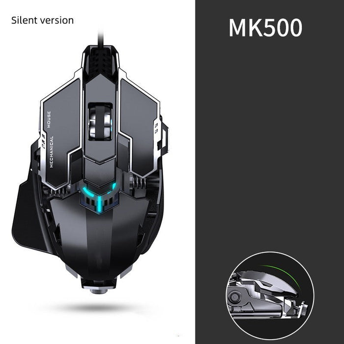 Forerunner Esports Gaming Mouse Wired Mechanical Macro Metal Weighted Mute - for just $185.50! 