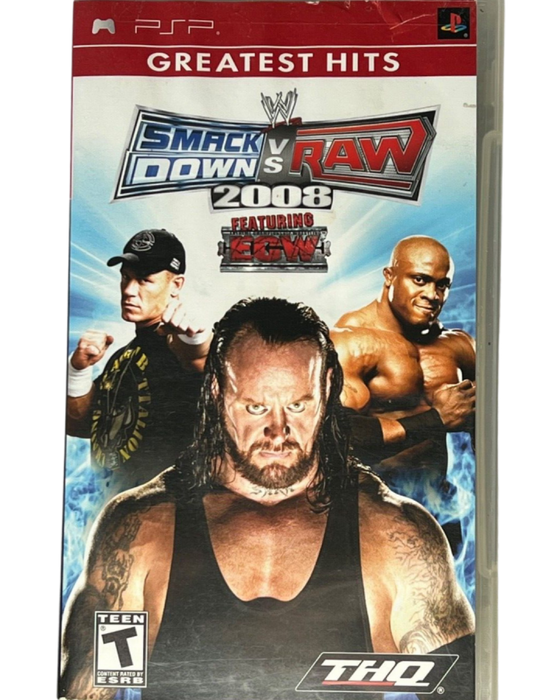 WWE SmackDown vs. Raw 2008 [Greatest Hits] – PlayStation Portable (PSP) - for just $14.99! 