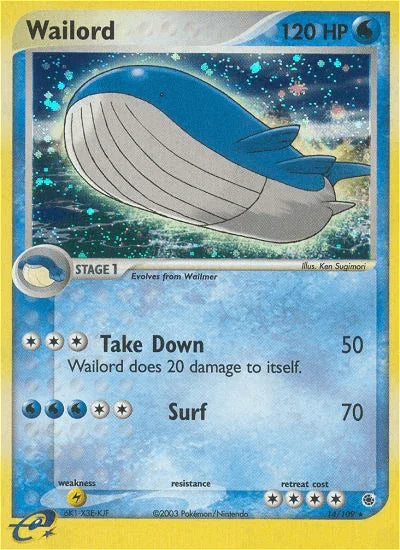 Wailord (14/109) [EX: Ruby & Sapphire] - for just $3.25! 
