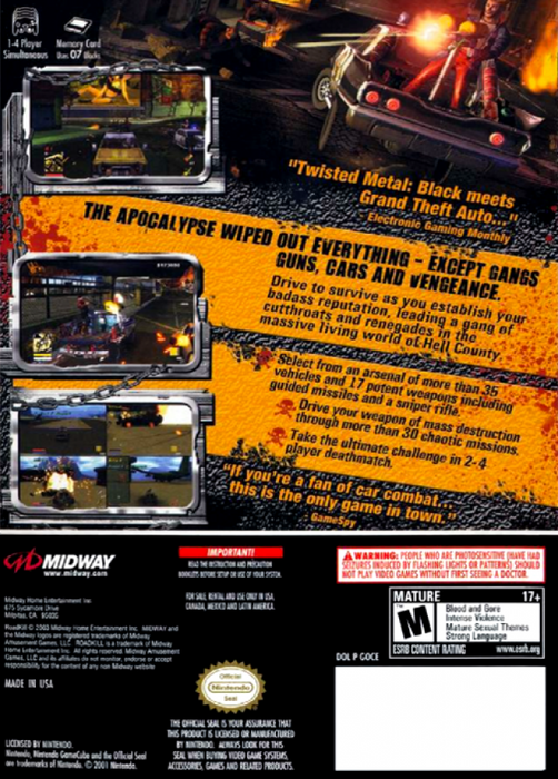RoadKill – GameCube (GC) - for just $29.99! 