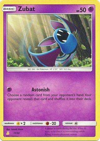 Zubat (11/30) [Sun & Moon: Trainer Kit - Alolan Raichu] - for just $0.10! 