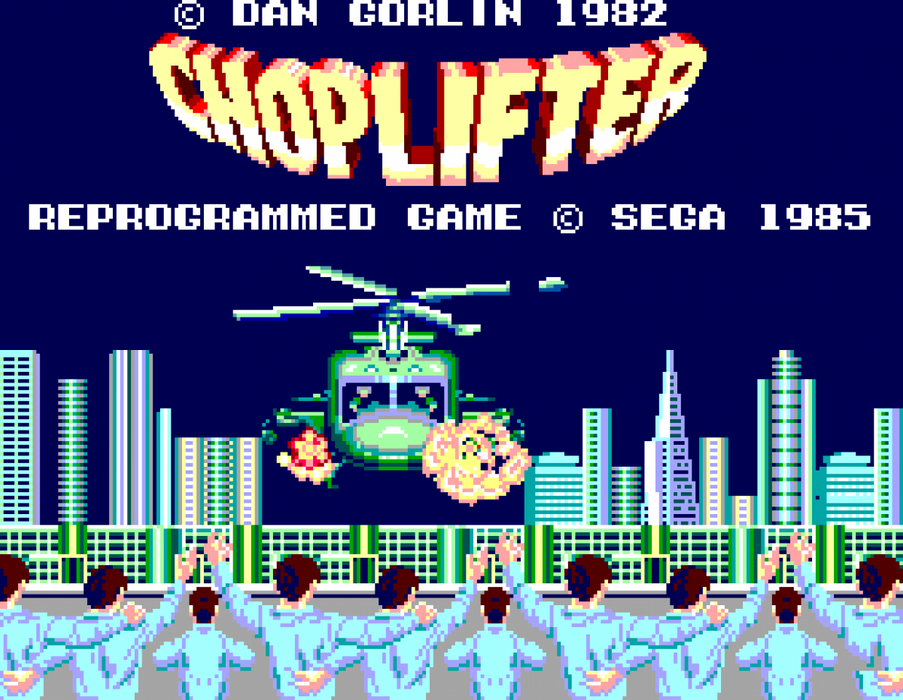 Choplifter – Sega Master System (SMS) - for just $10.99! 