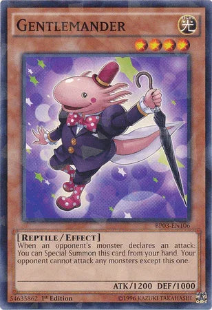 Gentlemander [BP03-EN106] Shatterfoil Rare - for just $0.15! 