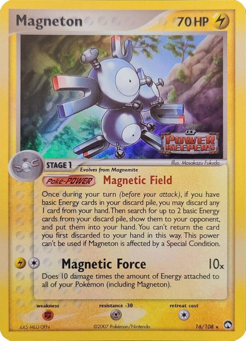 Magneton (16/108) (Stamped) [EX: Power Keepers] - for just $6.35! 