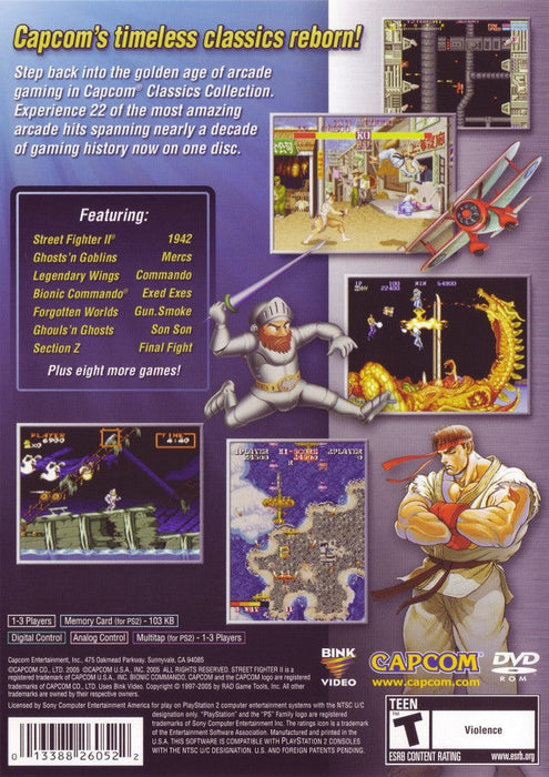Capcom Classics Collection Vol. 1 – PlayStation 2 (PS2) - for just $0! 