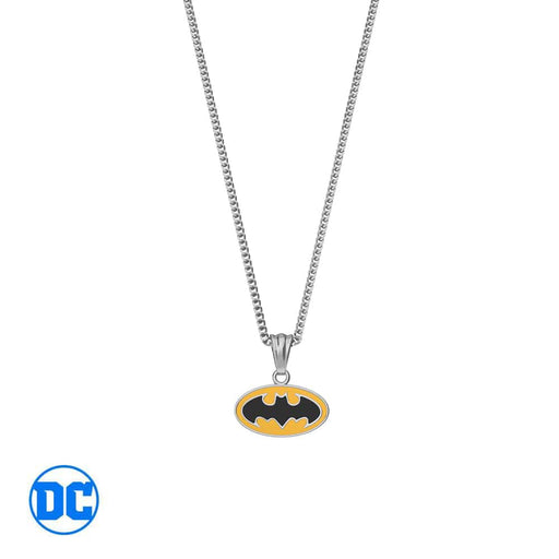 DC Comics™ Batman Oval Logo Necklace - Premium NECKLACE - Just $49.99! Shop now at Retro Gaming of Denver