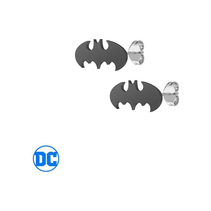 DC Comics™ Micro Batman Stud Earrings - Just $19.99! Shop now at Retro Gaming of Denver