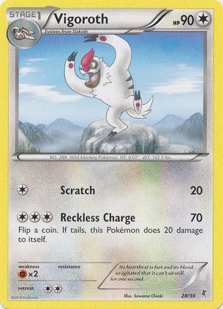 Vigoroth (28/30) [XY: Trainer Kit 1 - Bisharp] - for just $0.40! 
