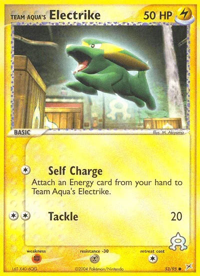 Team Aqua's Electrike (53/95) [EX: Team Magma vs Team Aqua] - for just $0.35! 