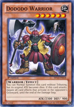 Dododo Warrior [SP14-EN018] Common - for just $0.15! 
