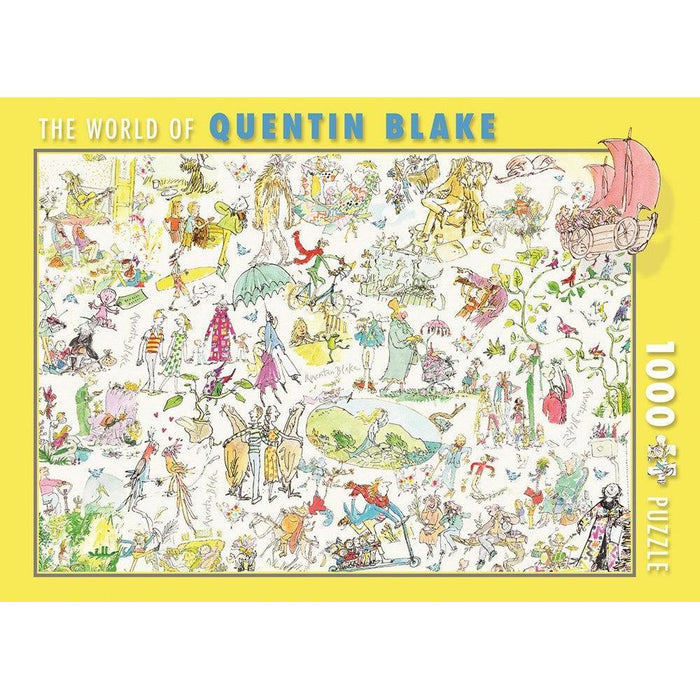 The World of Quentin Blake 1000 Piece Jigsaw Puzzle Galileo - for just $29.99! 
