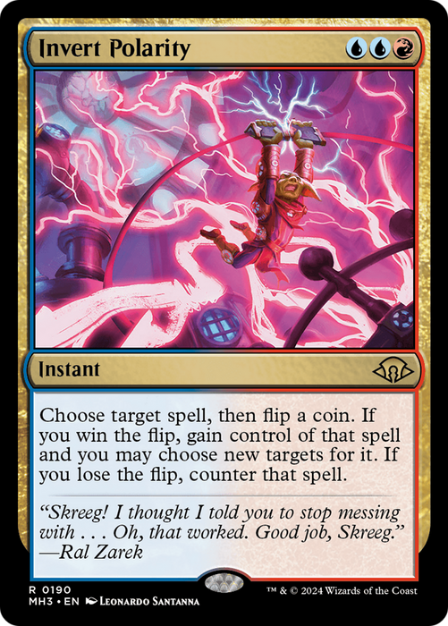 Invert Polarity (MH3-190) - Modern Horizons 3 - for just $0.14! 